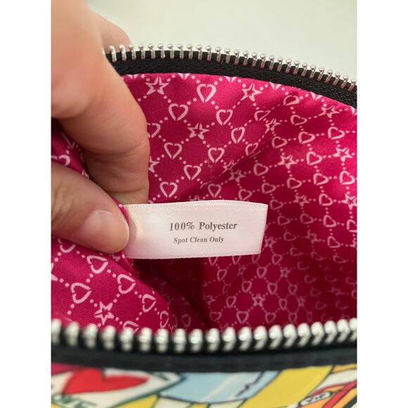 BRIGHTON SMALL MULTI COLOR AND PRINT NYLON CROSSBODY BAG - Picture 6 of 6